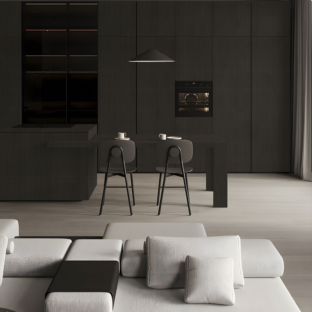 ZZ01 スモークテクスチャパネル - ライトラグジュアリー